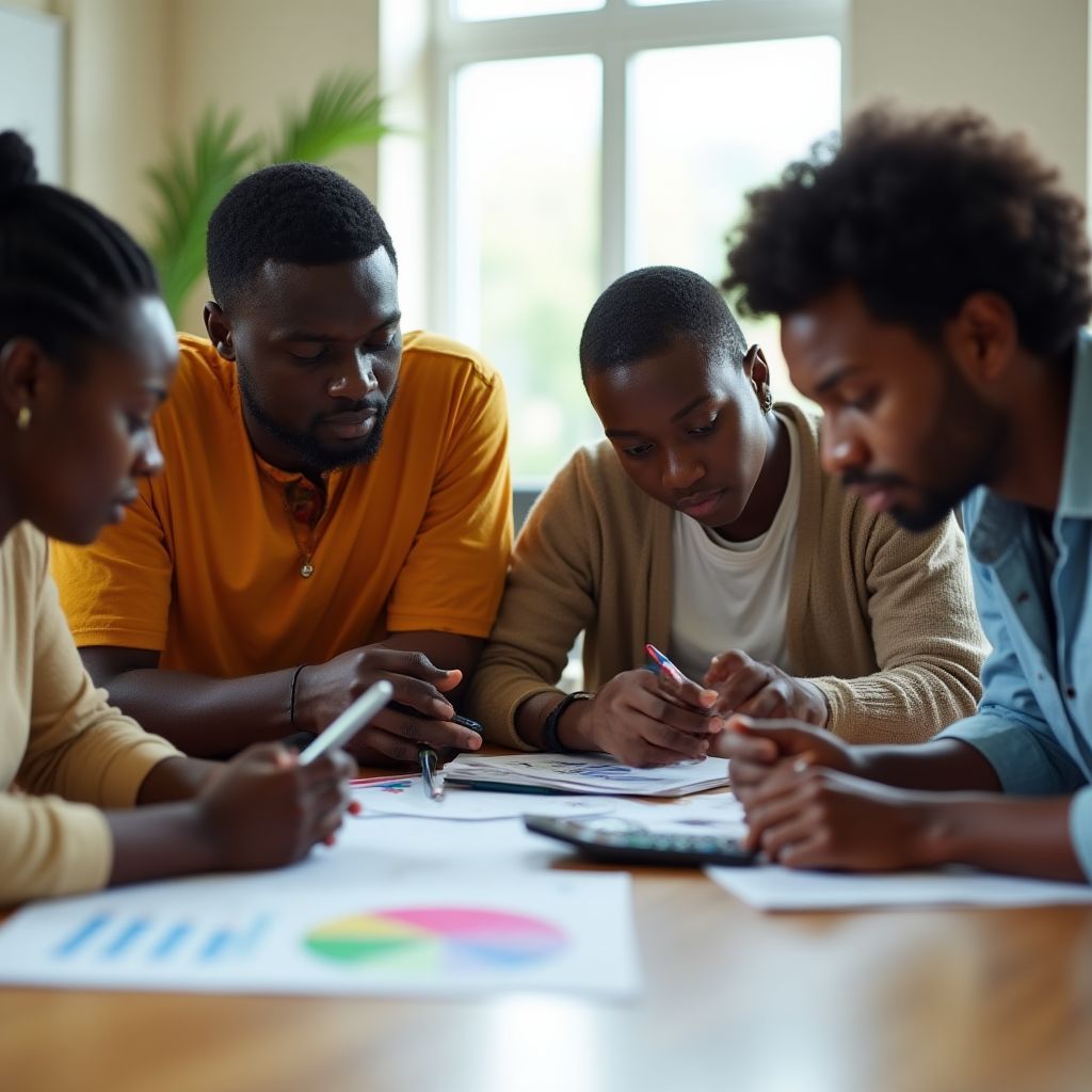 Ghanaian families planning their financial future